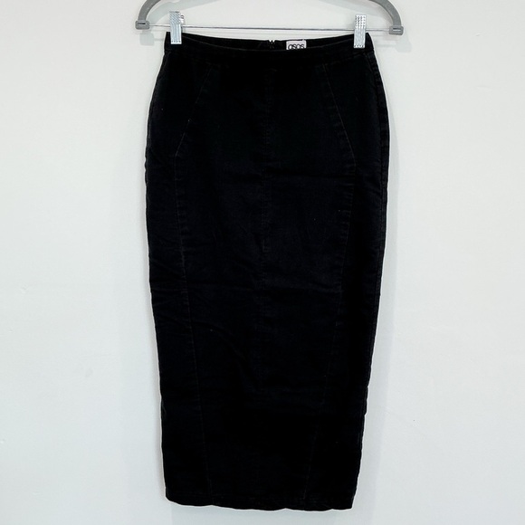ASOS Dresses & Skirts - ASOS Denim Black Pencil Skirt